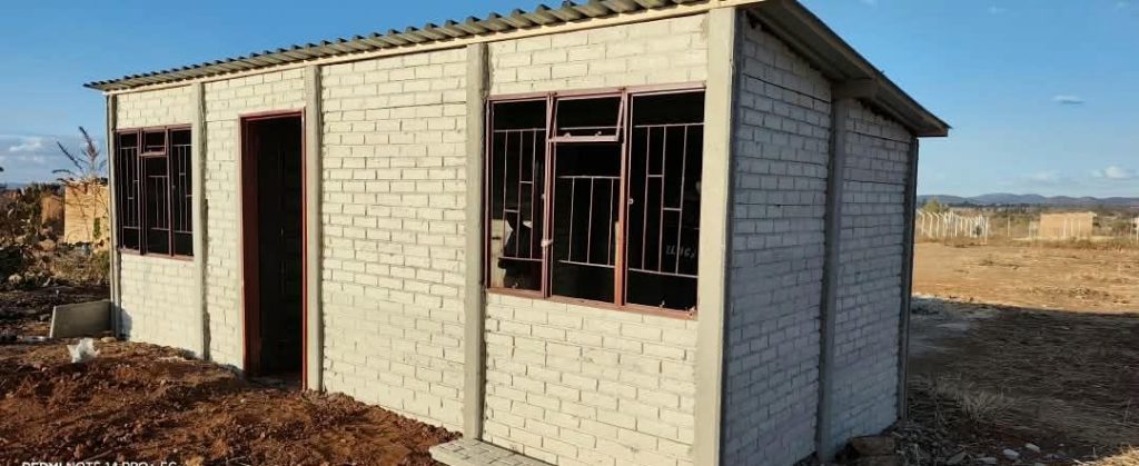 Compact precast concrete cottage constructed by Native Walls